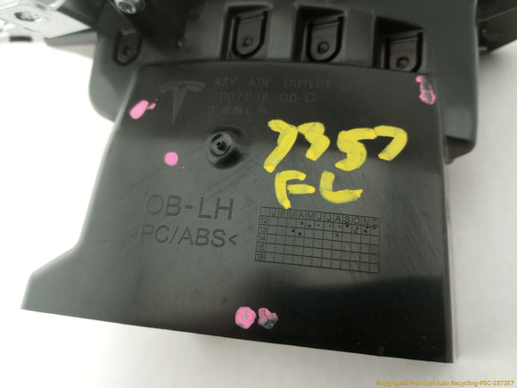 Tesla Model S Set Of 4 Dash Air Vents