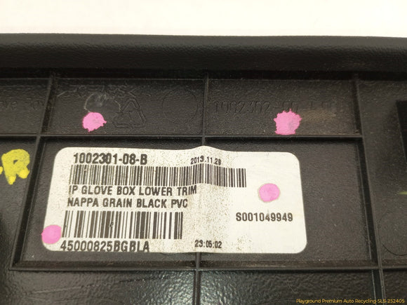 Tesla Model S Glove Box Lower Trim