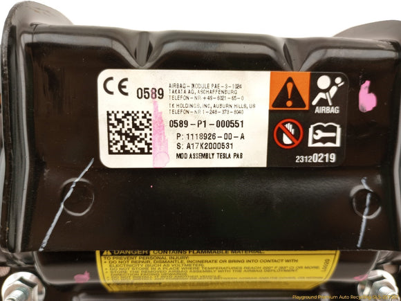Tesla Model S Passenger Right Dashboard Airbag
