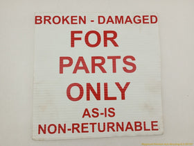 Tesla Model S **AS IS** Instrument Cluster Speedometer