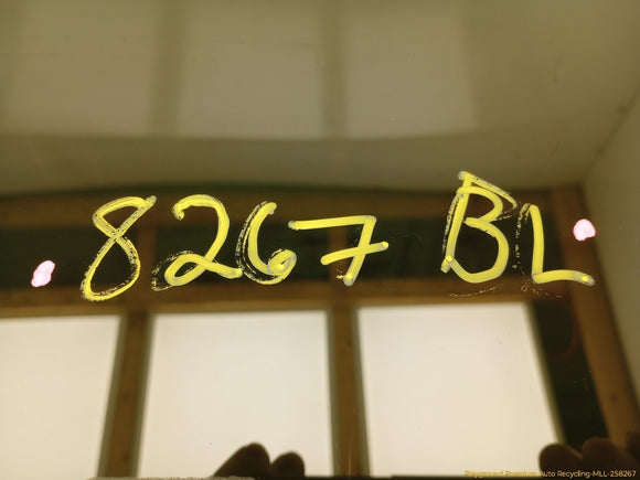 Hummer H3 Driver Left Rear Door Window Glass