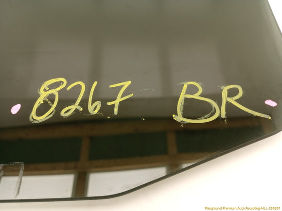 Hummer H3 Passenger Right Rear Door Window Glass