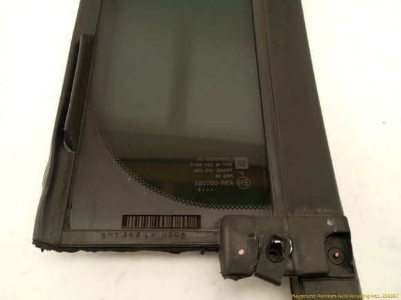 Hummer H3 Driver Left Rear Door Vent Glass