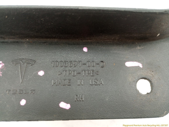 Tesla Model S Pair Of Rear Rocker Panel End Caps