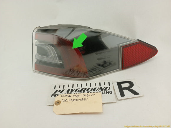 Tesla Model S Passenger Right Outer Tail Lamp