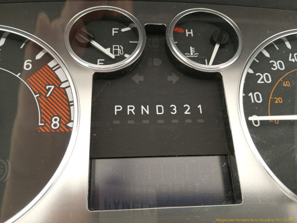 Hummer H3 Instrument Cluster Speedometer