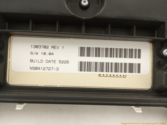 Hummer H3 Instrument Cluster Speedometer