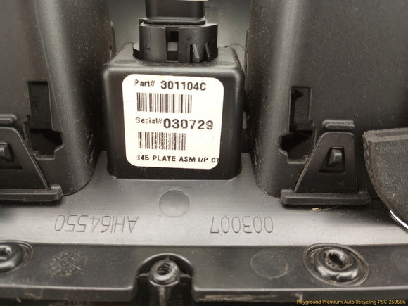 Hummer H3 Center Dashboard Radio Bezel Trim