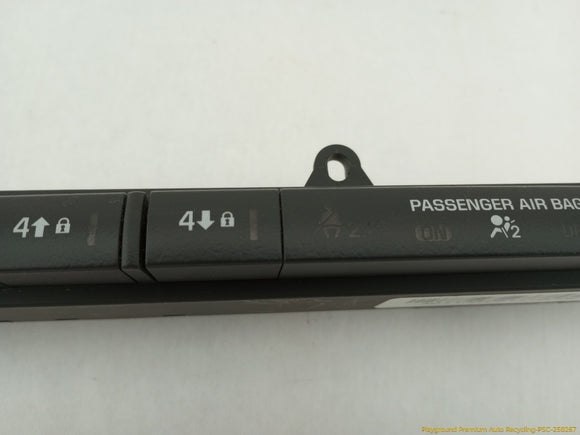 Hummer H3 Transfer Case Control Switch