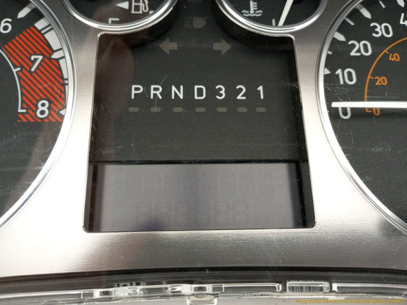 Hummer H3 Instrument Cluster Speedometer