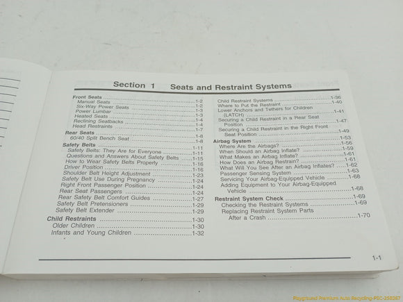 Hummer H3 Owner's Manual