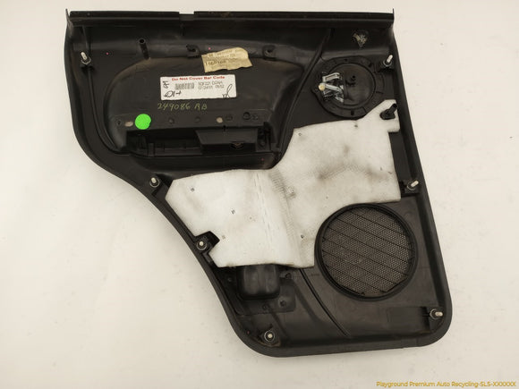 Jeep Liberty Passenger Right Rear Door Trim