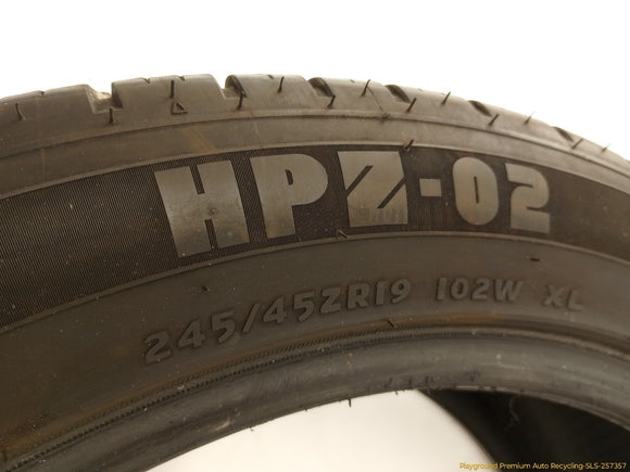 Tesla Model S Pair Of Advanta HPZ-02 Tires