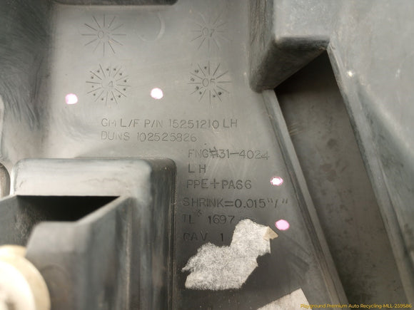 Hummer H3 Driver Left Fender Cowl Cap