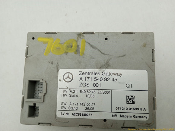 Mercedes SLK280 Central Gateway Control Module