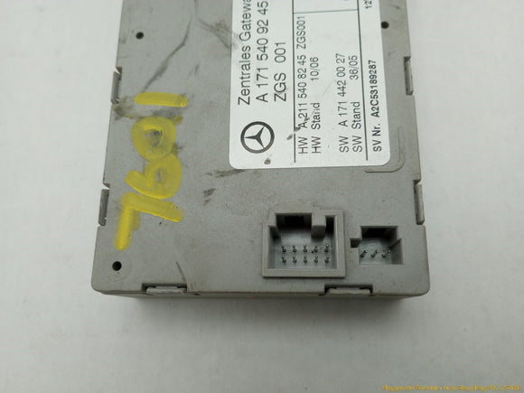 Mercedes SLK280 Central Gateway Control Module