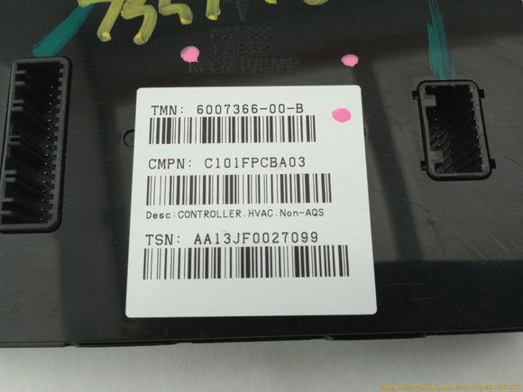 Tesla Model S Climate Control Module