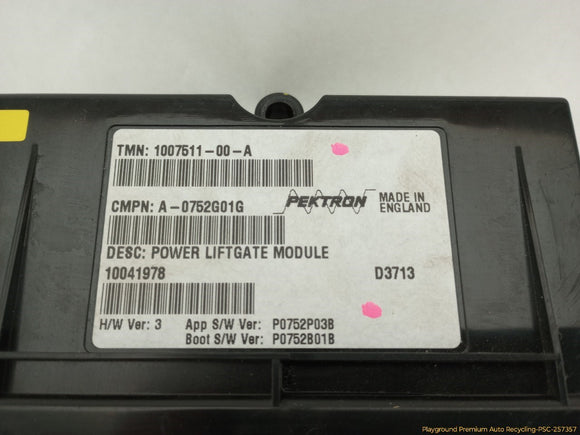 Tesla Model S Power Liftgate Control Module