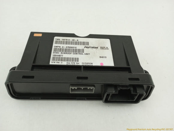 Tesla Model S Sunroof Control Module