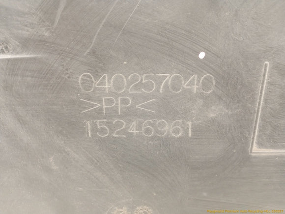 Hummer H3 Driver Left Rear Inner Fender Liner