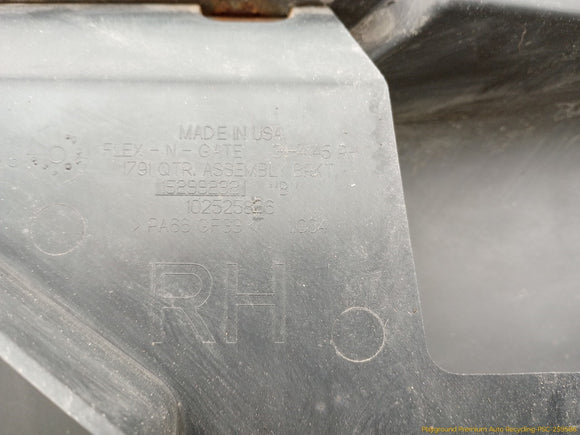 Hummer H3 Passenger Right Rear Bumper End Cap