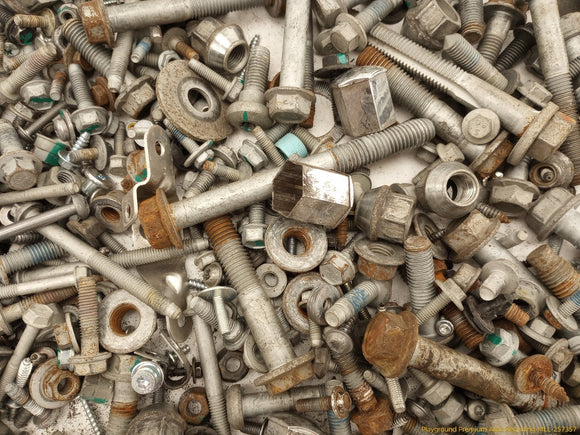 Tesla Model S Dismantling Hardware Fasteners Bolts & Nuts