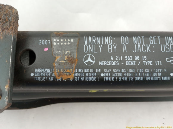 Mercedes SLK280 Vehicle Jack & Tools