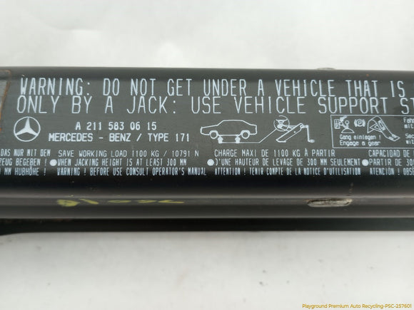 Mercedes SLK280 Vehicle Jack & Tools