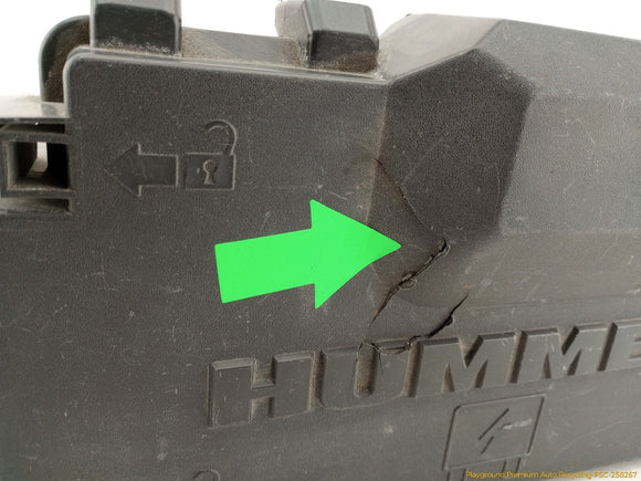 Hummer H3 Engine Fuse Box