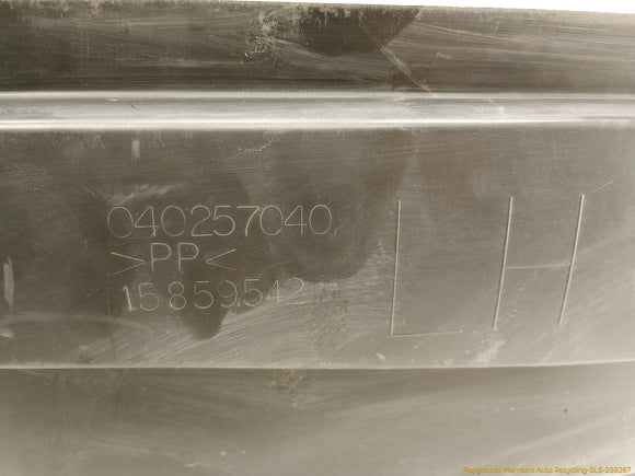 Hummer H3 Driver Left Front Inner Fender Liner