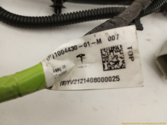 Tesla Model S Rear Subframe Wiring Harness