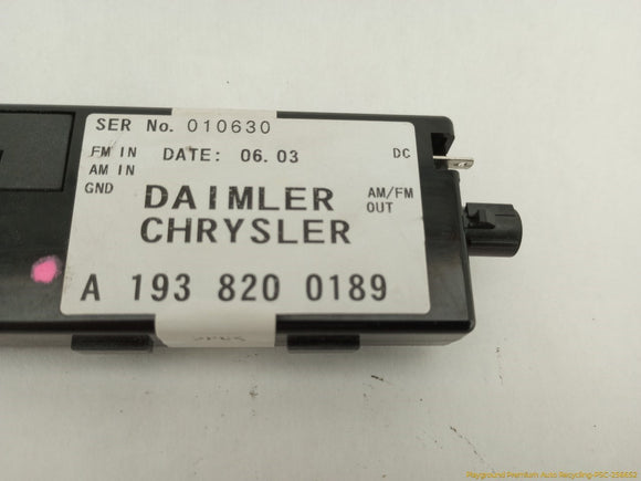 Chrysler Crossfire Antenna Amplifier