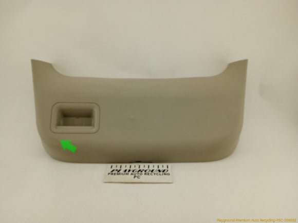 Chrysler Crossfire Rear Trunk Hatch Cover Trim