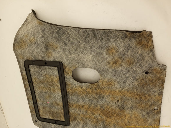 Chrysler Crossfire Rear Seat Carpet