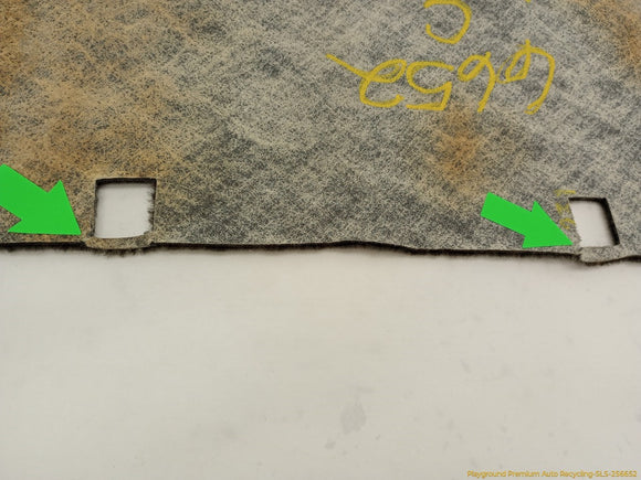 Chrysler Crossfire Rear Seat Carpet