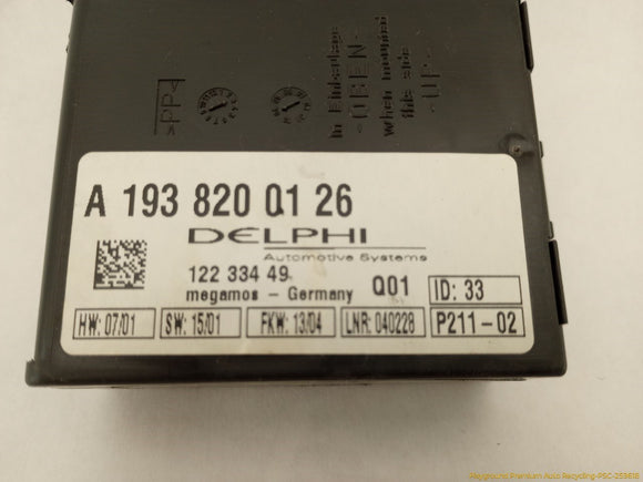 Chrysler Crossfire Anti Theft Control Module