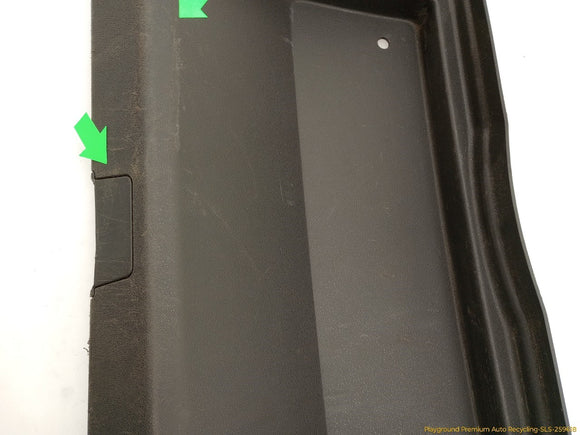 Chrysler Crossfire Trunk Lid Scuff Trim Panel