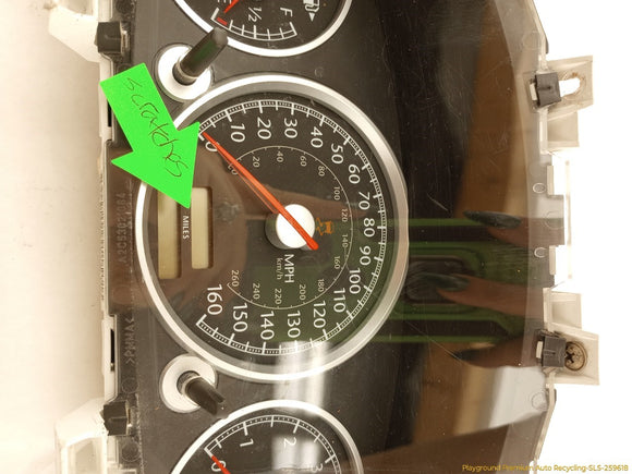 Chrysler Crossfire Instrument Cluster Speedometer
