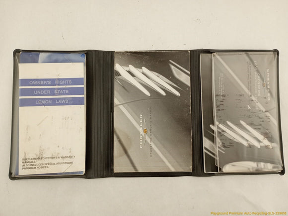 Chrysler Crossfire Owner's Manual