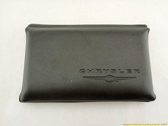Chrysler Crossfire Owner's Manual