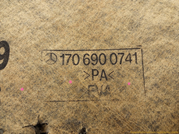 Chrysler Crossfire Rear Seat Carpet