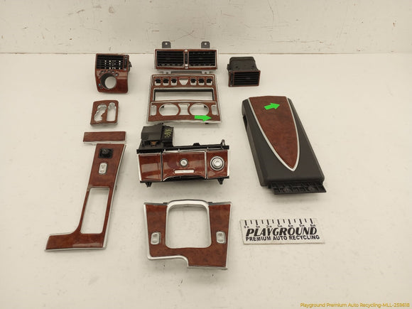Chrysler Crossfire Set Of Wooden Bezel Trim Kit