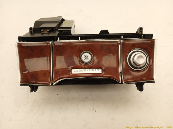 Chrysler Crossfire Set Of Wooden Bezel Trim Kit