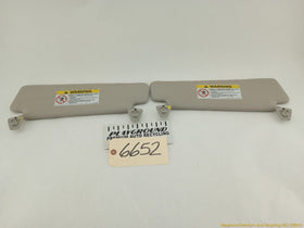 Chrysler Crossfire Pair Of Sun Visors