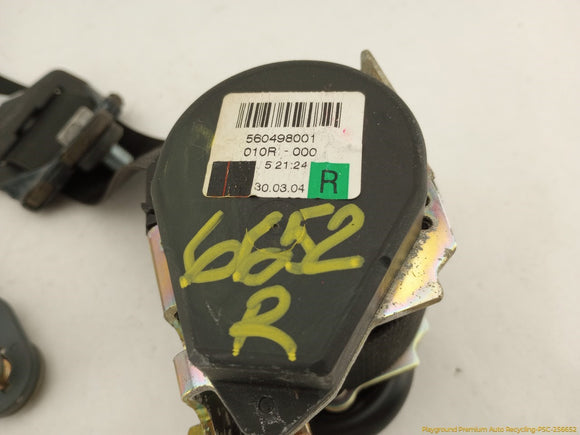 Chrysler Crossfire Pair Of Front Seat Belt Retractors