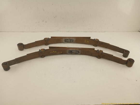 Hummer H3 Pair Of Rear Leaf Springs
