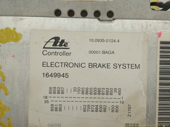 Buick Reatta ABS Control Module