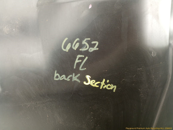 Chrysler Crossfire Driver Left Front Inner Back Liner Section