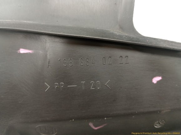 Chrysler Crossfire Passenger Right Front Inner Front Liner Section
