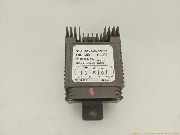 Chrysler Crossfire Cooling Fan Control Module